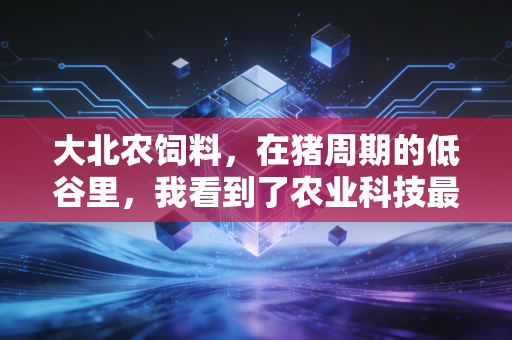 大北农饲料，在猪周期的低谷里，我看到了农业科技最真实的韧性