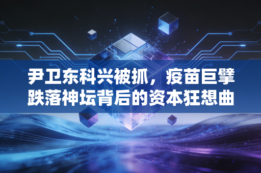尹卫东科兴被抓，疫苗巨擘跌落神坛背后的资本狂想曲