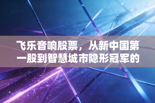 飞乐音响股票，从新中国第一股到智慧城市隐形冠军的跌宕重生