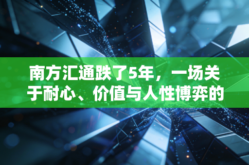 南方汇通跌了5年，一场关于耐心、价值与人性博弈的深度复盘