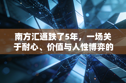 南方汇通跌了5年，一场关于耐心、价值与人性博弈的深度复盘