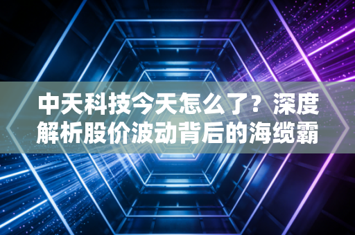 中天科技今天怎么了？深度解析股价波动背后的海缆霸主逻辑与未来博弈
