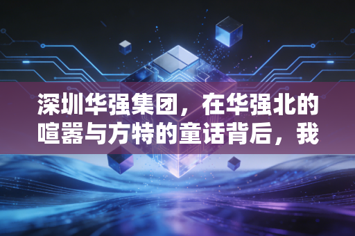 深圳华强集团，在华强北的喧嚣与方特的童话背后，我看到了中国商业的硬核韧性