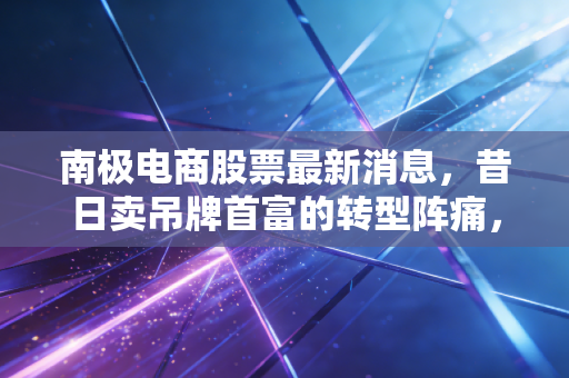 南极电商股票最新消息，昔日卖吊牌首富的转型阵痛，是价值洼地还是价值陷阱？