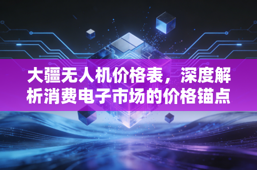 大疆无人机价格表，深度解析消费电子市场的价格锚点与价值博弈