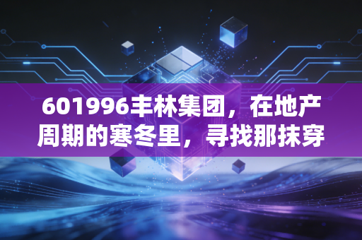 601996丰林集团，在地产周期的寒冬里，寻找那抹穿越周期的绿色红利