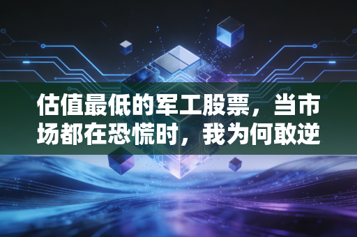 估值最低的军工股票，当市场都在恐慌时，我为何敢逆势加仓这只硬核资产？