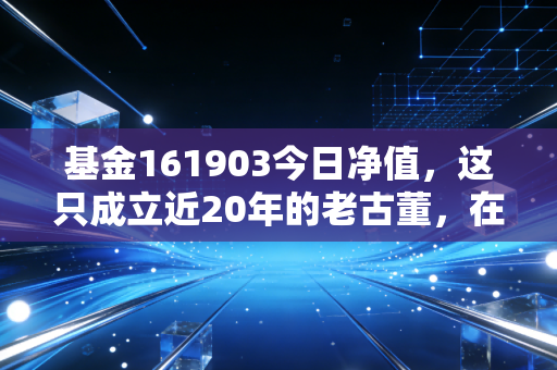 基金161903今日净值，这只成立近20年的老古董，在震荡市中还能不能打？