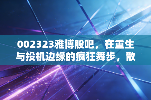 002323雅博股吧，在重生与投机边缘的疯狂舞步，散户该何去何从？