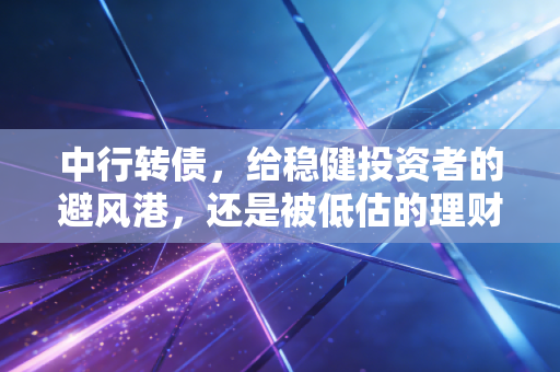 中行转债，给稳健投资者的避风港，还是被低估的理财神器？