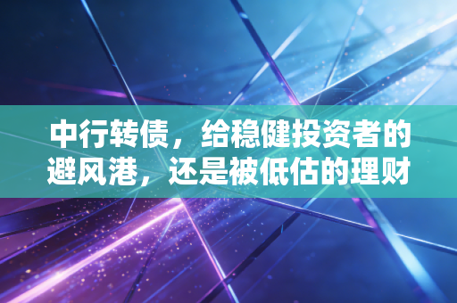 中行转债，给稳健投资者的避风港，还是被低估的理财神器？
