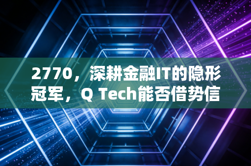 2770，深耕金融IT的隐形冠军，Q Tech能否借势信创东风腾飞？