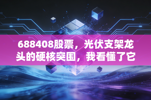 688408股票，光伏支架龙头的硬核突围，我看懂了它的长期主义