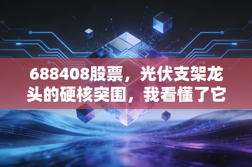 688408股票，光伏支架龙头的硬核突围，我看懂了它的长期主义