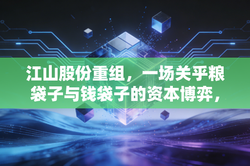 江山股份重组，一场关乎粮袋子与钱袋子的资本博弈，我们该如何看懂这盘棋？