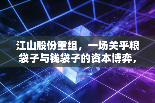 江山股份重组，一场关乎粮袋子与钱袋子的资本博弈，我们该如何看懂这盘棋？