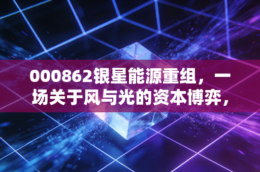 000862银星能源重组，一场关于风与光的资本博弈，散户该何去何从？
