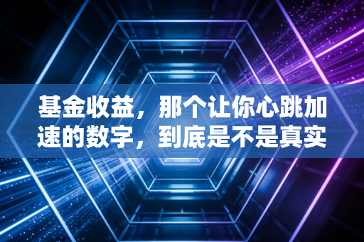 基金收益，那个让你心跳加速的数字，到底是不是真实的财富？