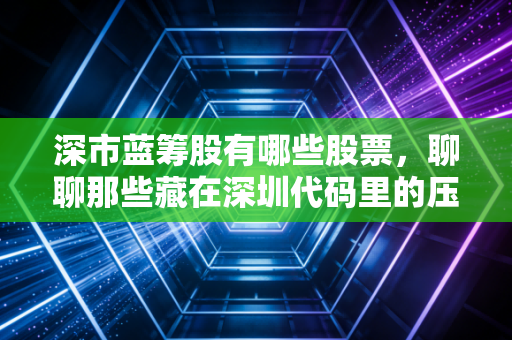 深市蓝筹股有哪些股票,聊聊那些藏在深圳代码里的压舱石