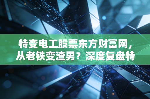 特变电工股票东方财富网,从老铁变渣男?深度复盘特变电工的投资逻辑与未来博弈