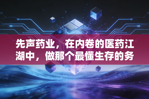 先声药业,在内卷的医药江湖中,做那个最懂生存的务实派