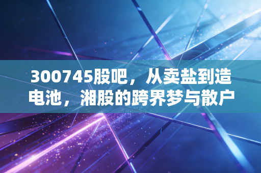 300745股吧,从卖盐到造电池,湘股的跨界梦与散户的悲欢录