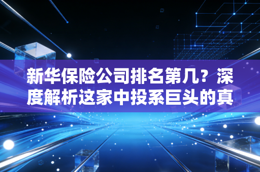 新华保险公司排名第几?深度解析这家中投系巨头的真实江湖地位