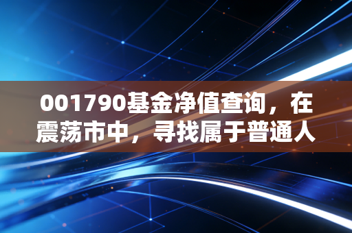 001790基金净值查询,在震荡市中,寻找属于普通人的稳稳幸福