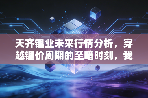 天齐锂业未来行情分析,穿越锂价周期的至暗时刻,我们还能等到黎明吗?