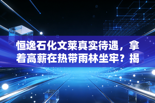 恒逸石化文莱真实待遇,拿着高薪在热带雨林坐牢?揭秘出海打工的残酷真相