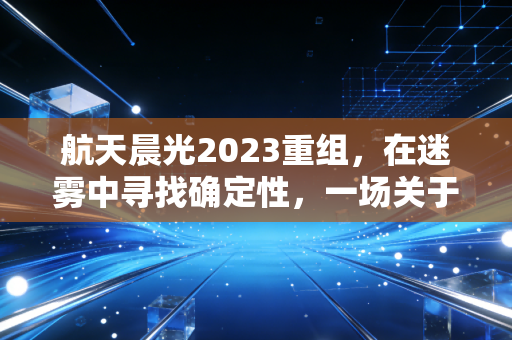 航天晨光2023重组,在迷雾中寻找确定性,一场关于大国重器的价值重估