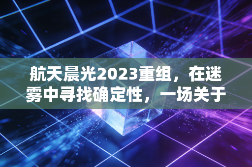航天晨光2023重组,在迷雾中寻找确定性,一场关于大国重器的价值重估