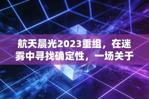 航天晨光2023重组,在迷雾中寻找确定性,一场关于大国重器的价值重估