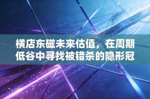 横店东磁未来估值，在周期低谷中寻找被错杀的隐形冠军