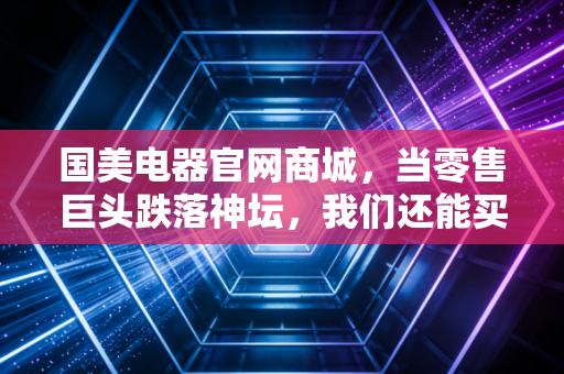 国美电器官网商城,当零售巨头跌落神坛,我们还能买到什么?