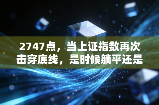 2747点,当上证指数再次击穿底线,是时候躺平还是捡带血筹码?
