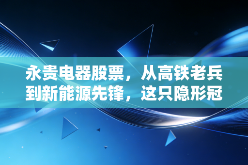 永贵电器股票，从高铁老兵到新能源先锋，这只隐形冠军还能跑多远？