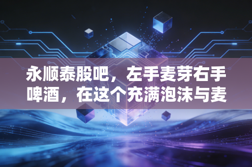 永顺泰股吧,左手麦芽右手啤酒,在这个充满泡沫与麦香的市场里,我们该如何寻找真实的醉意?