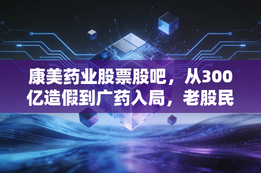 康美药业股票股吧,从300亿造假到广药入局,老股民的眼泪与新韭菜的豪赌