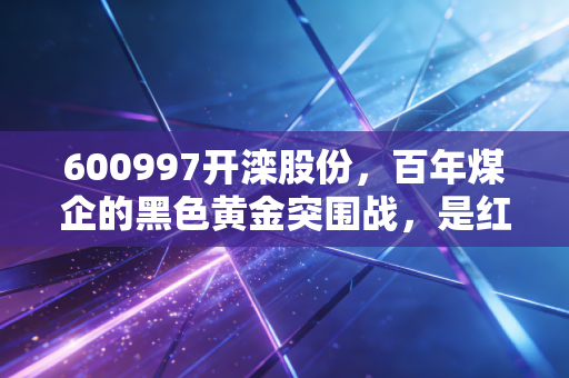 600997开滦股份,百年煤企的黑色黄金突围战,是红利陷阱还是周期狂欢?