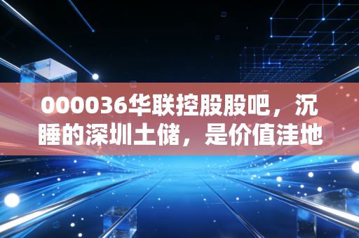 000036华联控股股吧，沉睡的深圳土储，是价值洼地还是时间黑洞？