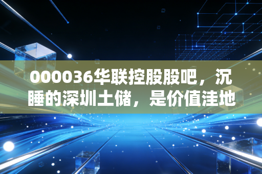 000036华联控股股吧，沉睡的深圳土储，是价值洼地还是时间黑洞？