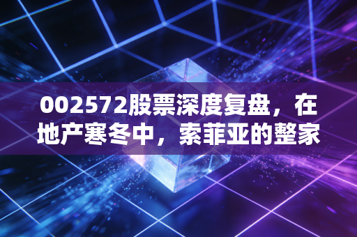 002572股票深度复盘，在地产寒冬中，索菲亚的整家突围战值得下注吗？