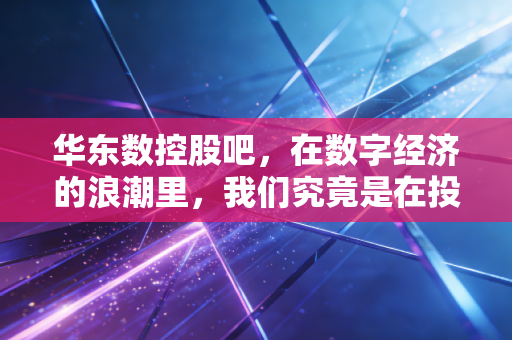 华东数控股吧,在数字经济的浪潮里,我们究竟是在投资还是在赌博?