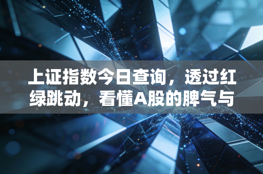 上证指数今日查询,透过红绿跳动,看懂A股的脾气与投资的真相
