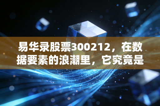 易华录股票300212,在数据要素的浪潮里,它究竟是隐形冠军还是烫手山芋?