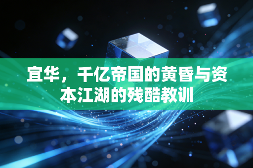 宜华,千亿帝国的黄昏与资本江湖的残酷教训