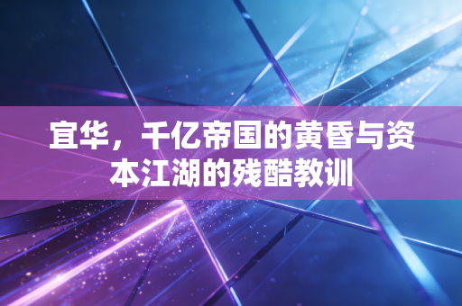宜华，千亿帝国的黄昏与资本江湖的残酷教训