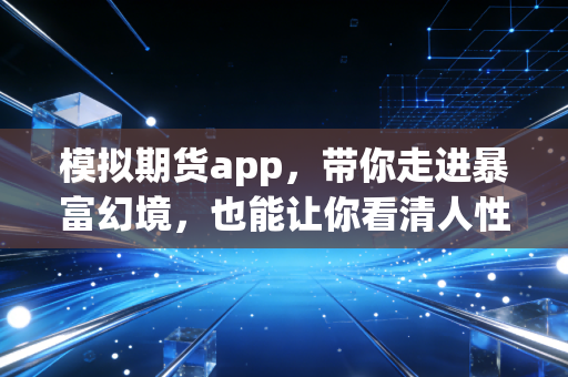 模拟期货app,带你走进暴富幻境,也能让你看清人性弱点