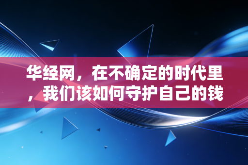华经网，在不确定的时代里，我们该如何守护自己的钱袋子？——写给2024年的普通投资者